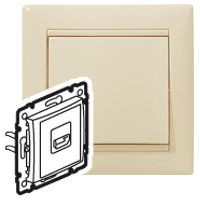 LEGRAND-774185 Valena HDMI csatlakozó, elefántcsont