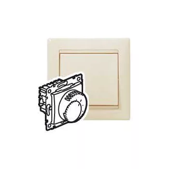   LEGRAND-774191 Valena szobatermosztát padlófűtéshez, elefántcsont
