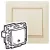 LEGRAND-774199 Valena IP44 egypólusú nyomó csengőjeles, elefántcsont