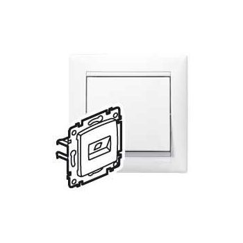   LEGRAND-774246 Valena 1xRJ45 LCS2 Cat6 UTP aljzat, körömmel, fehér