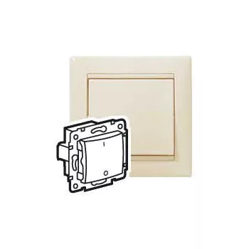 LEGRAND-774303 Valena hárompólusú kapcsoló elefántcsont