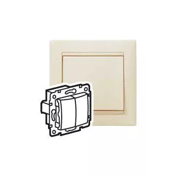 LEGRAND-774308 Valena kettős váltókapcsoló elefántcsont