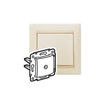 LEGRAND-774331 Valena TV aljzat átmenő elefántcsont