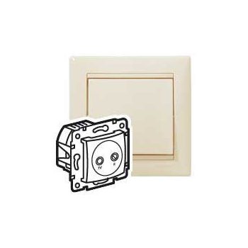   LEGRAND-774333 Valena TV-RD aljzat végzáró 10dB elefántcsont