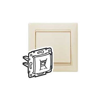   LEGRAND-774339 Valena telefon-csatlakozóaljzat 2xRJ11 elefántcsont
