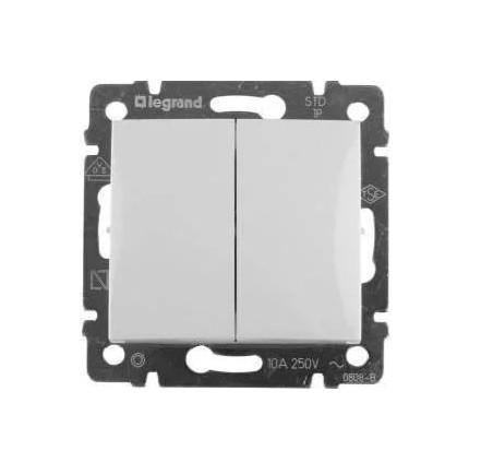 LEGRAND-774408 Valena kettős váltókapcsoló fehér