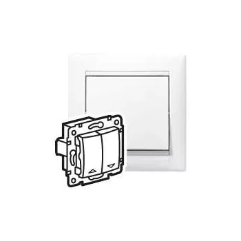 LEGRAND-774414 Valena redőnynyomó fehér