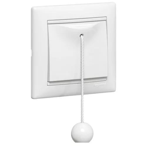 LEGRAND-774419 Valena húzózsinóros váltóérintkezős nyomó, fehér