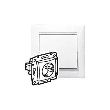 LEGRAND-774420 Valena 2P+F csatlakozóaljzat fehér