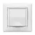 LEGRAND-774422 Valena 2P+F csatlakozóaljzat csapófedéllel, fehér
