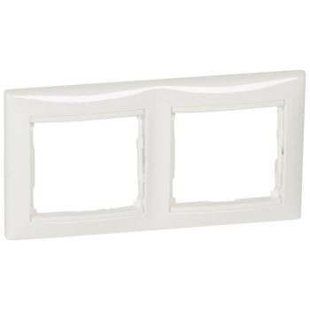 LEGRAND-774452 Valena kettős keret vízszintes fehér