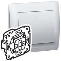 LEGRAND-775600 Galea Life egypólusú kapcsoló mechanizmus jelzőfénnyel 10A 