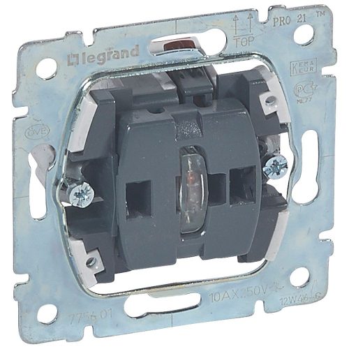 LEGRAND-775601 Galea Life egypólusú kapcsoló mechanizmus ef 10A 