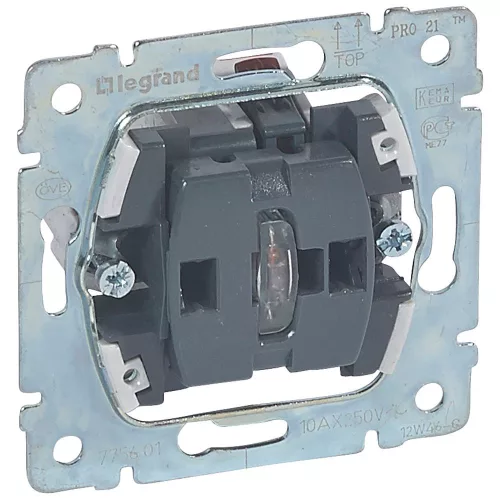LEGRAND Galea Life egypólusú kapcsoló mechanizmus ef 10A