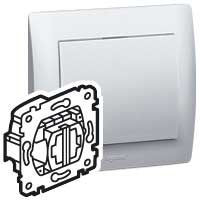 LEGRAND-775608 Galea Life kettős váltókapcsoló mechanizmus jelzőfénnyel 10A 