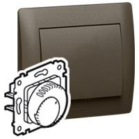 LEGRAND-775684 Galea Life standard szobatermosztát mechanizmus, mélybronz