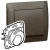 LEGRAND Galea Life standard szobatermosztát mechanizmus, mélybronz