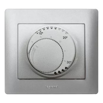   LEGRAND Galea Life standard szobatermosztát mechanizmus, alumínium