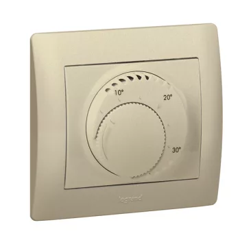   LEGRAND Galea Life standard szobatermosztát mechanizmus, titánium