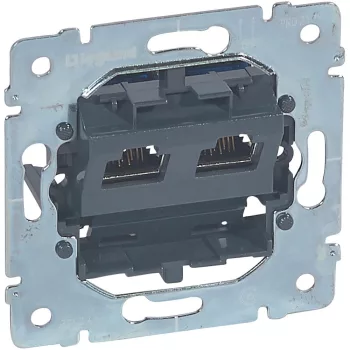   LEGRAND-775768 Galea 2xRJ45 LCS2 Cat6 STP mechanizmus csavaros