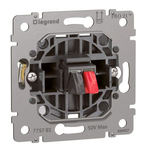 LEGRAND-775785 Galea Life hifi hangszóró aljzat, mono