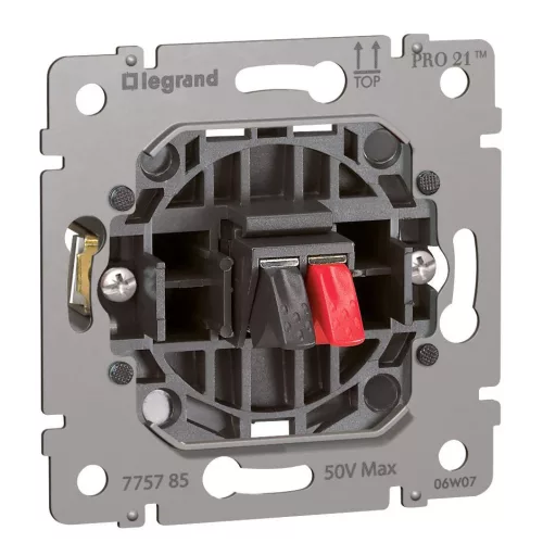 LEGRAND Galea Life hifi hangszóró aljzat, mono