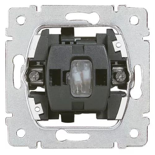 LEGRAND Galea Life egypólusú nyomó jelzőfénnyel mechanizmus