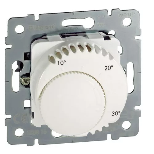 LEGRAND Galea Life standard szobatermosztát mechanizmus, fehér