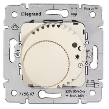  LEGRAND Galea Life komfort szobatermosztát mechanizmus, fehér