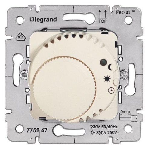 LEGRAND-775867 Galea Life komfort szobatermosztát mechanizmus, fehér