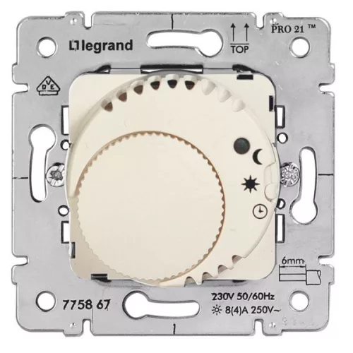 LEGRAND Galea Life komfort szobatermosztát mechanizmus, fehér