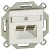LEGRAND-775887 Galea 2XRJ45 Cat5e SFTP aljzat csavaros, LCS2