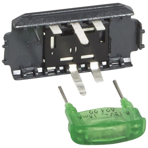 LEGRAND-775896 Legrand 8/12V 15mA zöld glimmlámpa