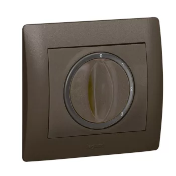   LEGRAND Galea Life forgatógombos kapcsoló mechanizmus, 4 állású (20A)