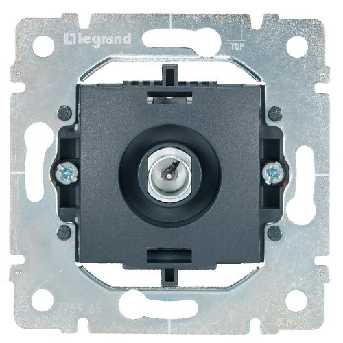 LEGRAND-775965 Galea Life TV antenna-csatlakozóaljzat mechanizmus, végzáró, 1,5 dB