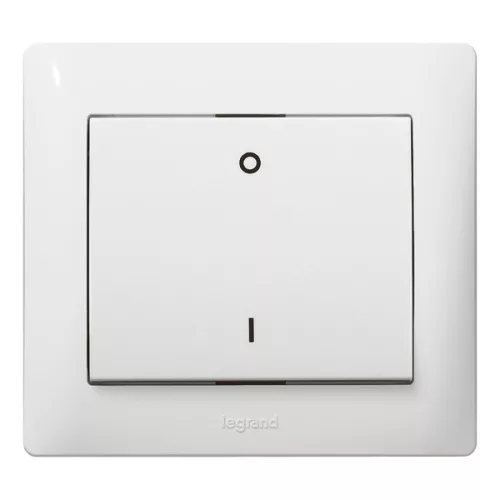 LEGRAND Galea Life I-0 billentyű, fehér