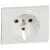 LEGRAND-777021 Galea Life 2P+F burkolat biztonsági zsaluval, fehér