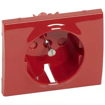 LEGRAND Galea Life 2P+T aljzat burkolat piros