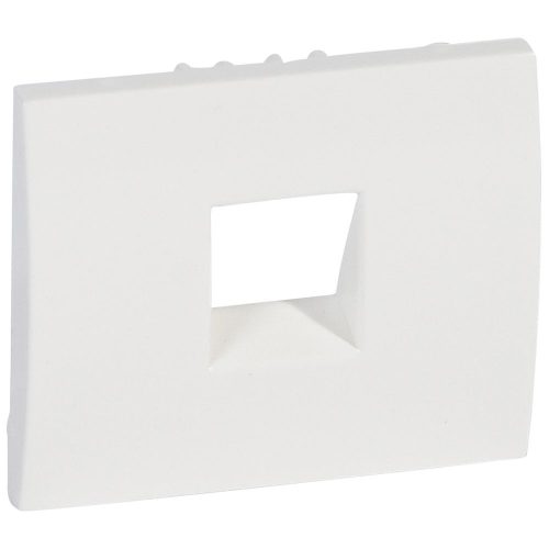 LEGRAND-777095 Galea Life 1xRJ11/45 burkolat, fehér