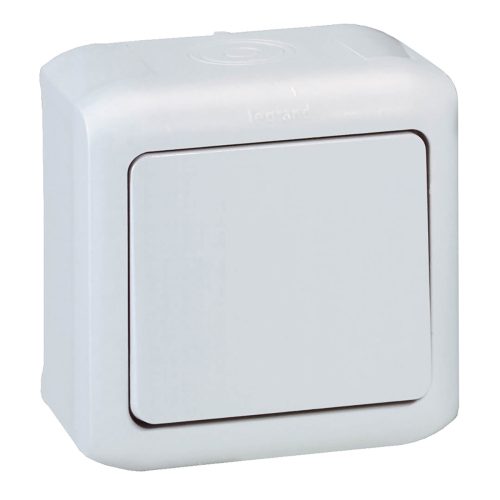 LEGRAND-782384 Forix IP44 falon kívüli egypólusú nyomó 6 A - 250 V~ szürke