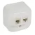 LEGRAND-782421 Forix IP20 fk 1xRJ45 Cat5e UTP informatikai + RJ11 telefoncsatlakozóaljzat fehér