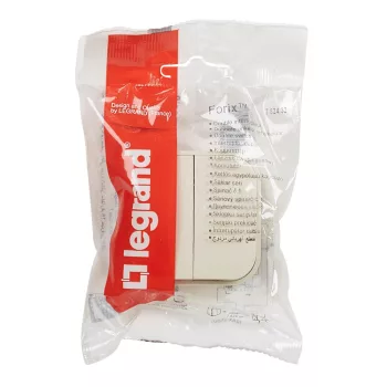   LEGRAND-782432 Forix IP20 falon kívüli kettős egypólusú kapcsoló, 10 AX - 250 V~ bézs