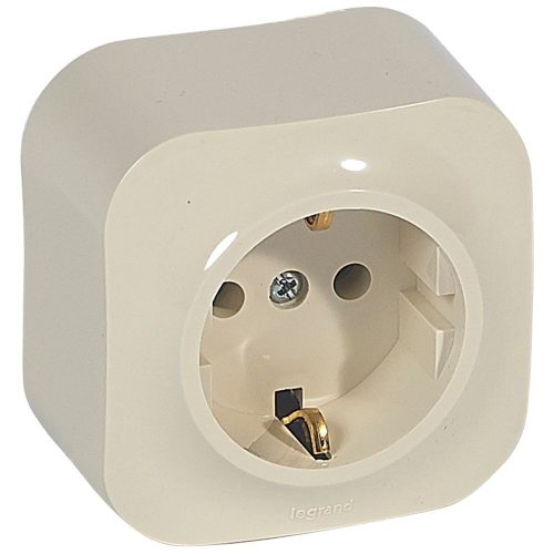 LEGRAND-782441 Forix IP20 falon kívüli 2P+F csatlakozóaljzat, 16 A, bézs