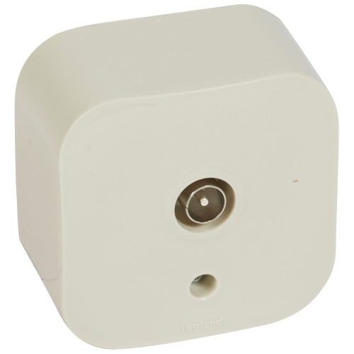 LEGRAND-782445 Forix IP20 falon kívüli TV antenna-csatlakozóaljzat, végzáró bézs