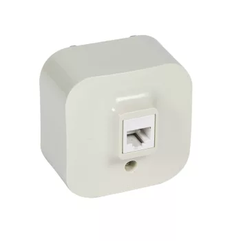   LEGRAND-782454 Forix IP20 falon kívüli 1x RJ45 Cat. 5e UTP informatikai csatlakozóaljzat bézs
