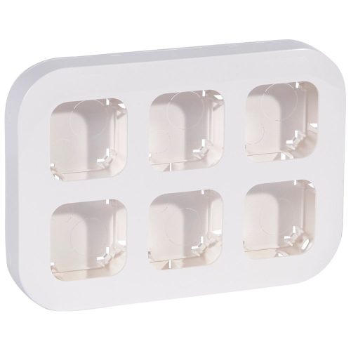 LEGRAND-782496 Forix IP20 fk 6-os munkaállomás, vízszintesen/függőlegesen felszerelhető, fehér