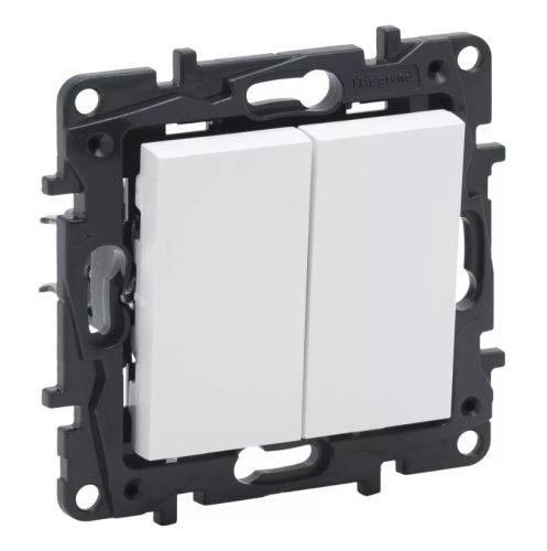 LEGRAND-863108 Niloé Step kettős váltókapcsoló, 10AX, fehér