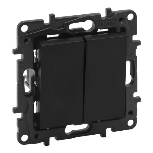 LEGRAND-863505 Niloé Step csillárkapcsoló, 10AX, fekete