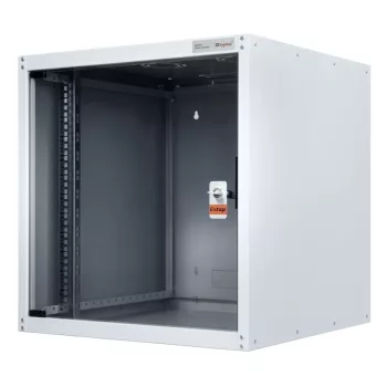   LEGRAND-EVO12U6060 LEGRAND fali rack szekrény, 19'' 12U SZÉL: 600 MÉLY: 600 MAG: 626 szürke egyrészes, üvegajtós készre szerelt MAX: 65 kg Evoline