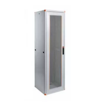   LEGRAND-EVO42U6060DD LEGRAND hálózati rack szekrény, 19'' 42U SZÉL: 600 MÉLY: 600 MAG: 1894 szürke szimpla perforált ajtó elöl és hátul MAX: 1000 kg Evoline/Estap